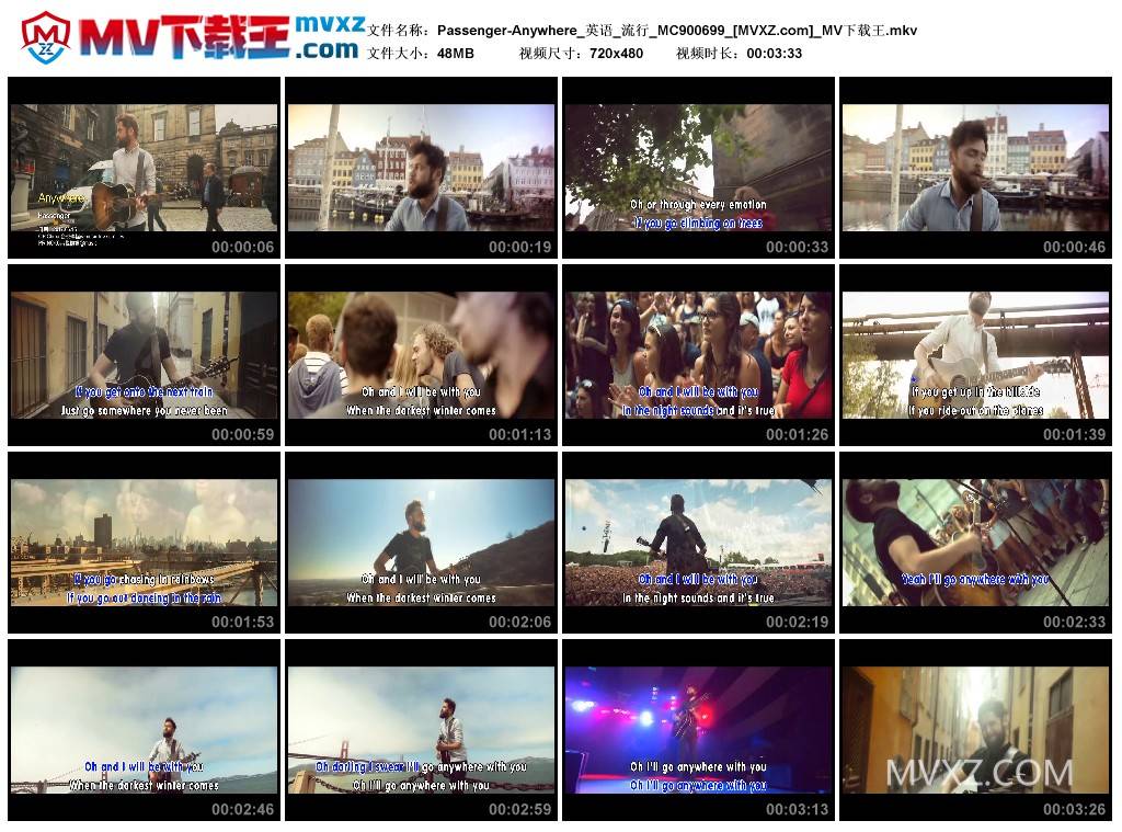 Passenger-Anywhere_英语_流行_MC900699